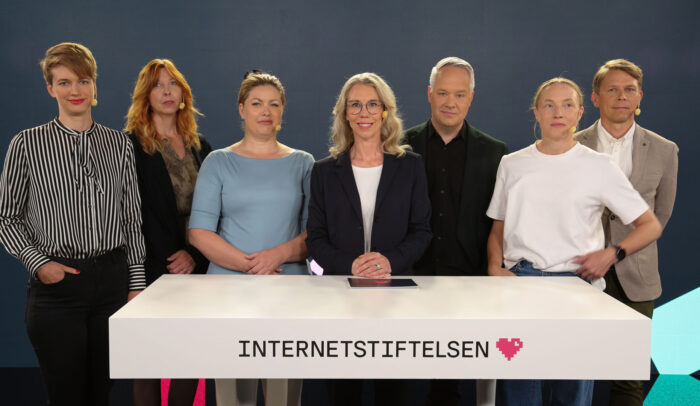 En panel med experter på eventet Svenskarna och internet: Åldersgränser på sociala medier.