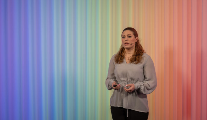 Porträtt av Freja Blomdahl